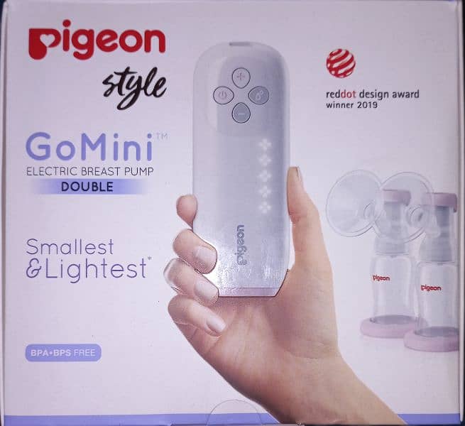 Pigeon DOUBLE electric breast pump (Go Mini) 1