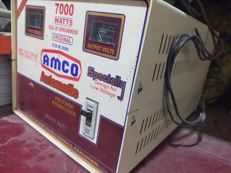 Amco 7000 Watts Ac stabilizer Automatic 1