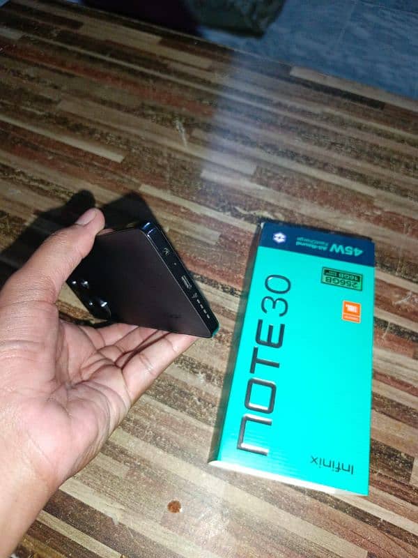 infinix Note 30 For Sale with Box 8+8/256 4