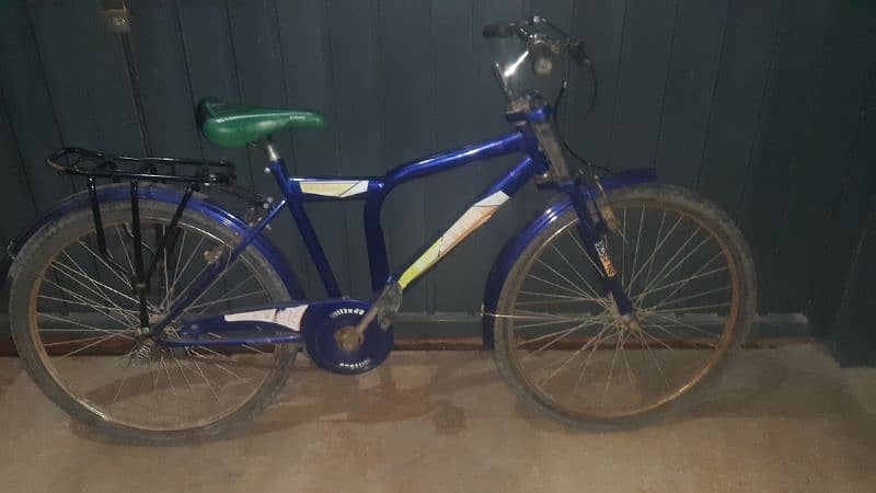 Blue color well condition cycle no rust on cycle body 0