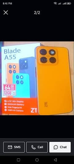 ZTe bladed  A55 12gb ram +64gb memory 5000 Bettry mh