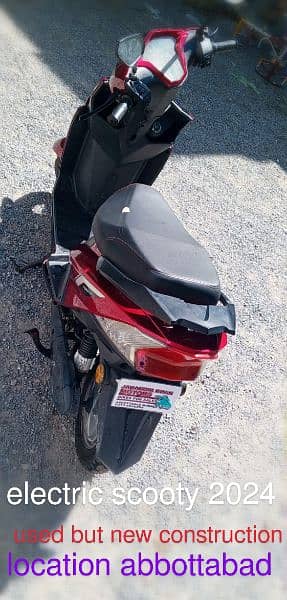 Electric Scoote Urgent For Sale in abbottabad Murree road shama bakri 3