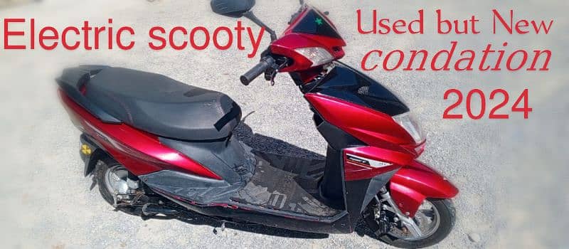 Electric Scoote Urgent For Sale in abbottabad Murree road shama bakri 6