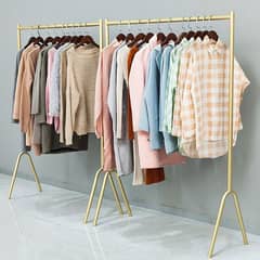 CLOTHES STAND GOLD