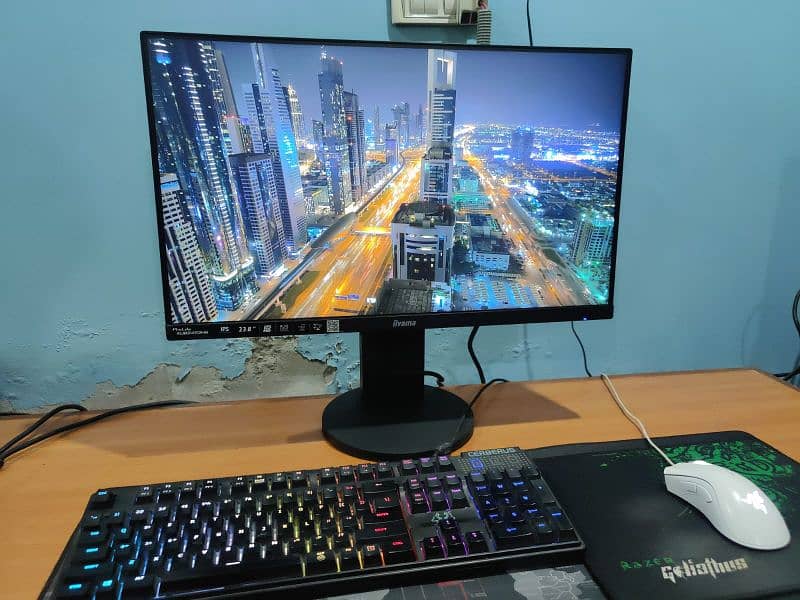 24inches BorderLess IPS 75Hz Gaming LED Monitor - Integrated Speakers 5