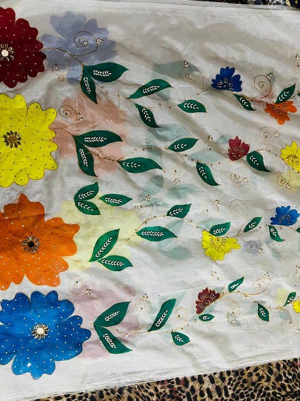 organza dupatta 1