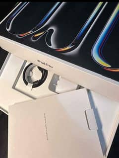 apple ipad m4 pro with box new condition ha model 2024