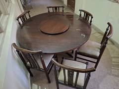 6 Seater Dining Table - Wooden Table