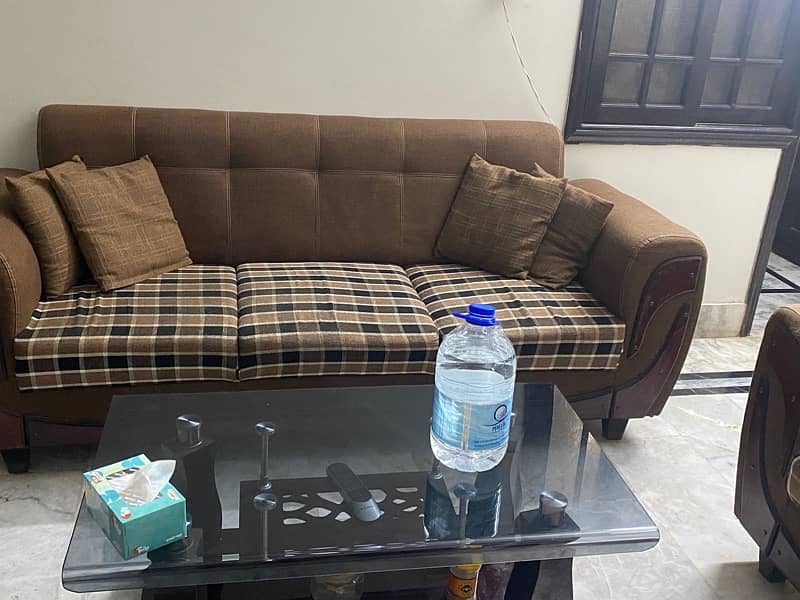 5 Seater Sofa Set with Table 3