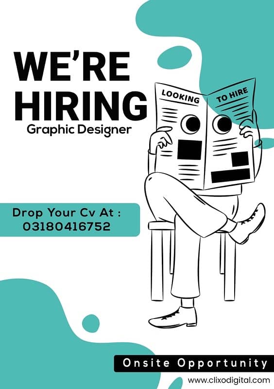 Hiring Graphic Designer At Clixo Digital 0