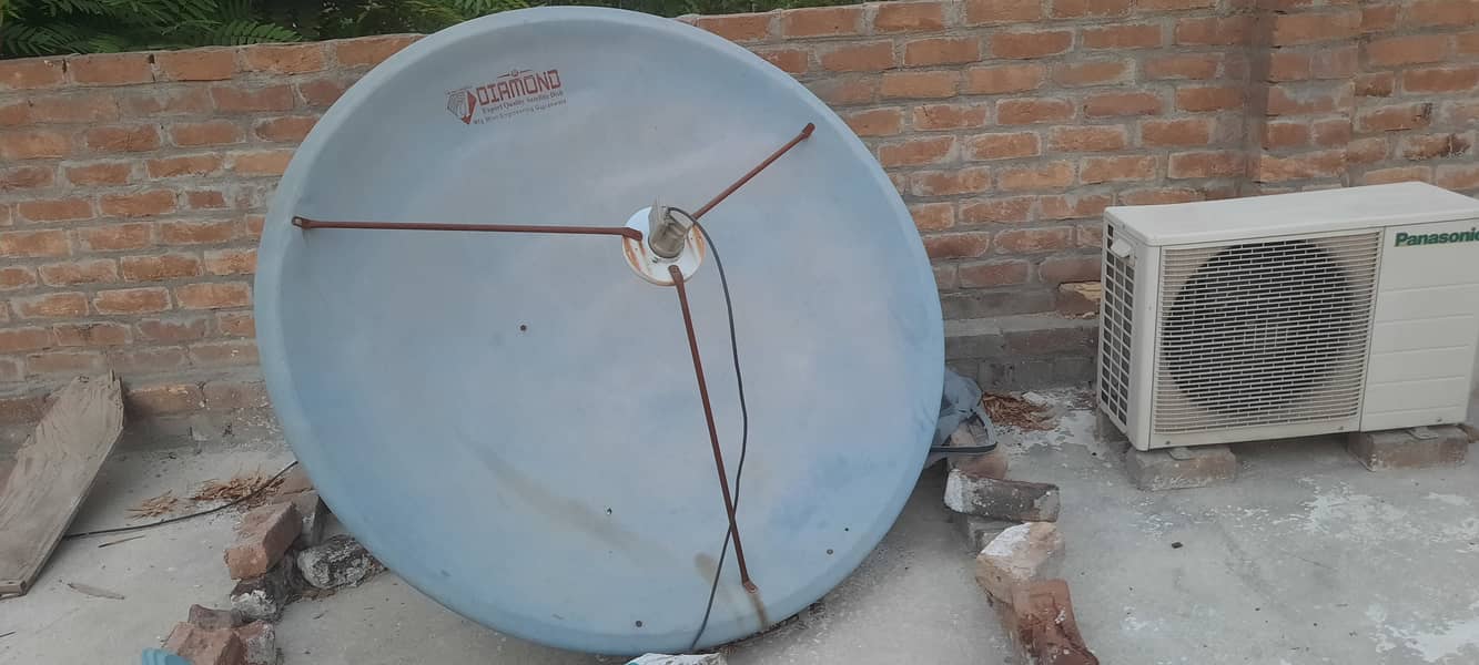 Twin Dish antenna, Screen plus tiger receiver 4