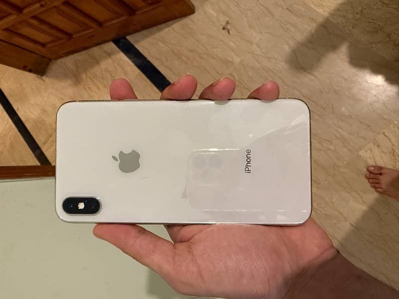 iphone xs max white color 10/10 2