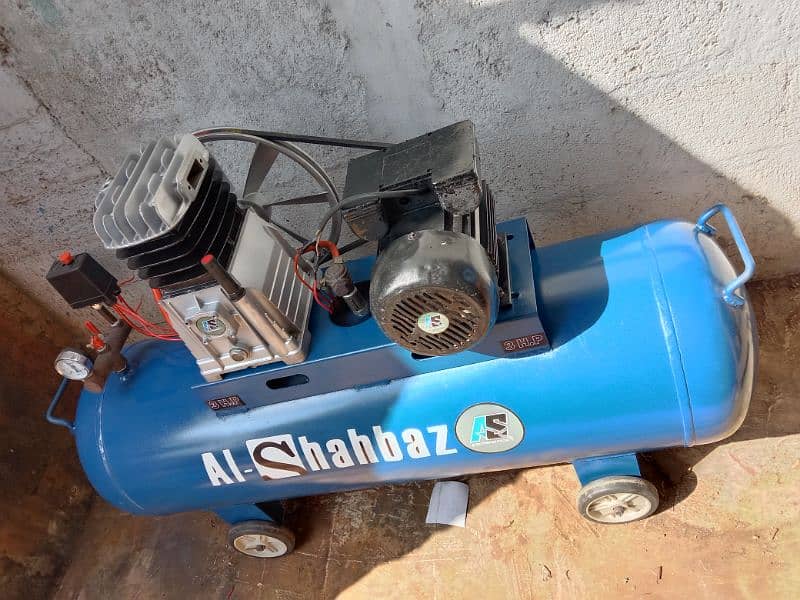 tank 200ltr pump or motor 3hp Ki copper winding single phase Mai hai 1