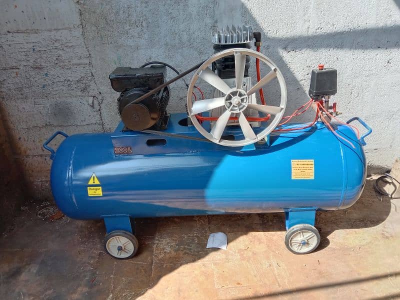 tank 200ltr pump or motor 3hp Ki copper winding single phase Mai hai 2