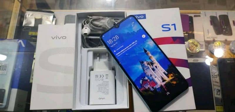 vivo s 1 4/128 GB full box/03429259614 2