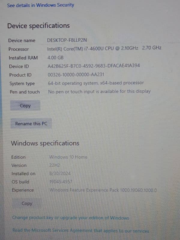 Dell E 5540 for Sale with 4 GB  RAM + 128 GB SSD 3