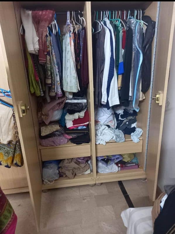 Wardrobe & King Bed For Sale 3