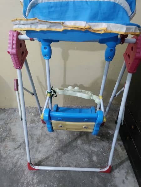 kids swing jhula bilkul thek h used h 4