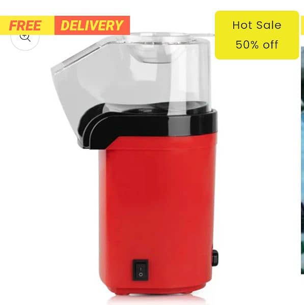 Portable Hot Popcorn Machine - Automatic Popcorn Maker 3