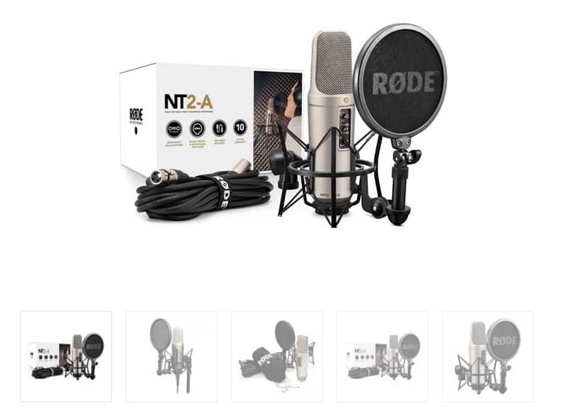 Rode NT2A Condenser Microphone - Slightly Used 0