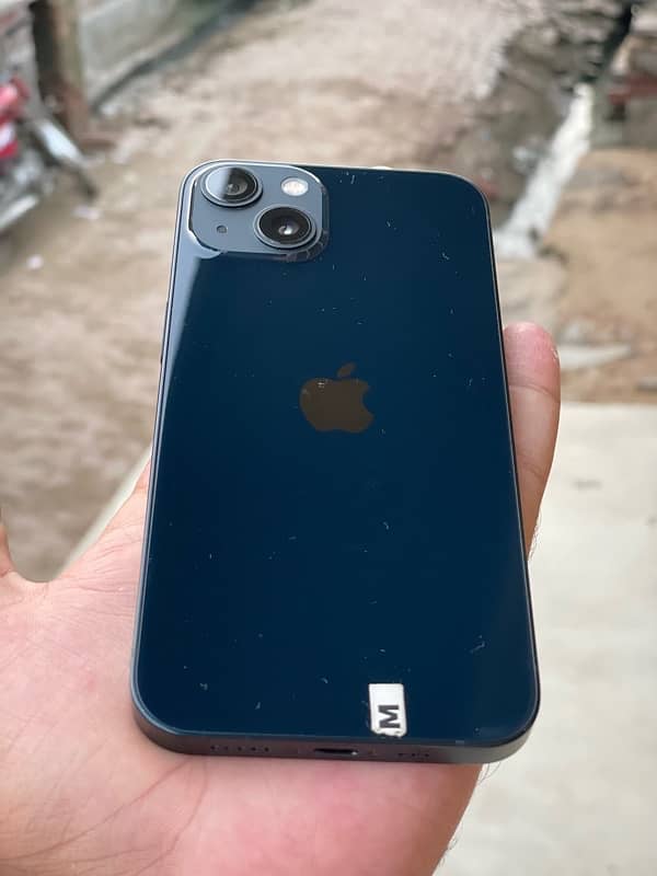 iPhone 13 non pta,128 GB,midnight colour sale in faisalabad 1