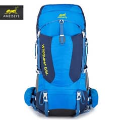 65L Trekking bagpack, hiking bagpack, waterproof