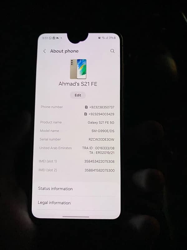 Samsung S21 FE 5G Non Pta 7