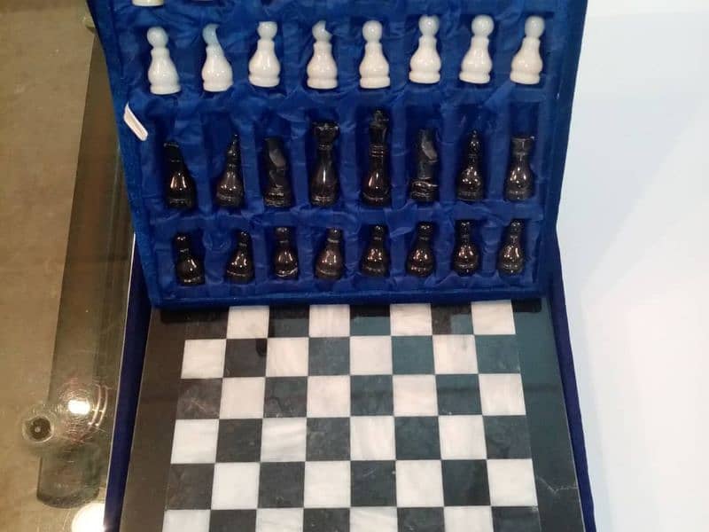 MARBLE CHESS BOARD GAME SET 2