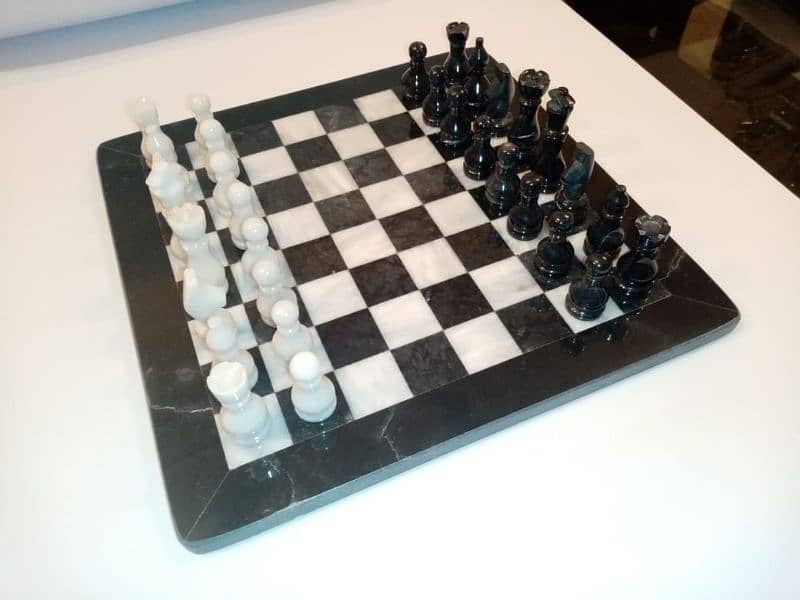 MARBLE CHESS BOARD GAME SET 4