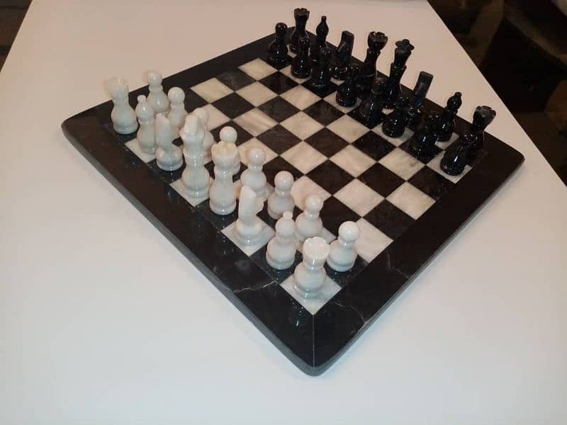 MARBLE CHESS BOARD GAME SET 6