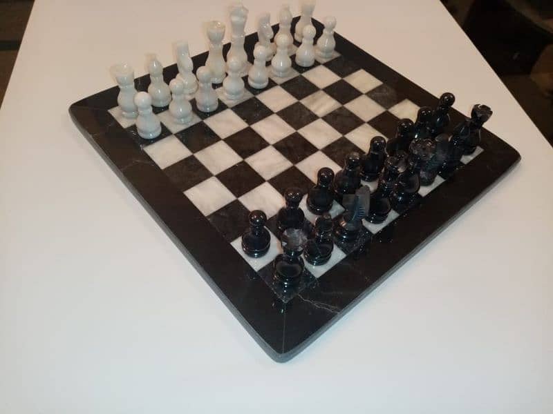 MARBLE CHESS BOARD GAME SET 9