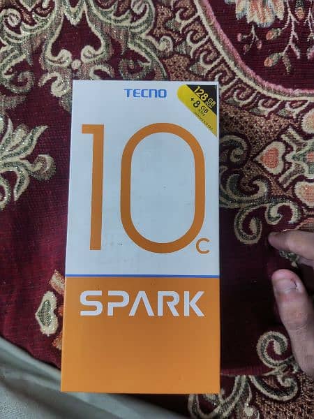 Tecno saprk 10c bilkul new 2