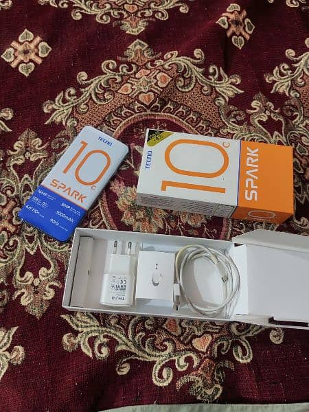 Tecno saprk 10c bilkul new 3