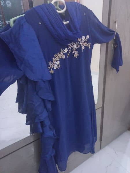 orignal wardrobe 2 piece. . dupatta with kurti in m size. 2