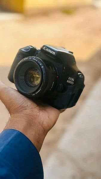 canon 600d with 18:55 & 50mm lens condition 10/9 1