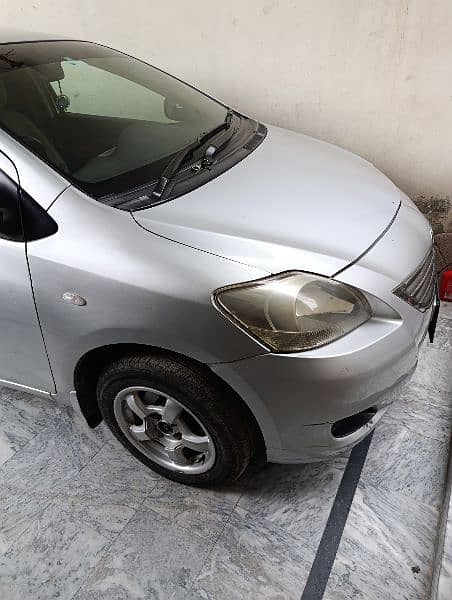 Toyota Belta 2006 silver colour 1