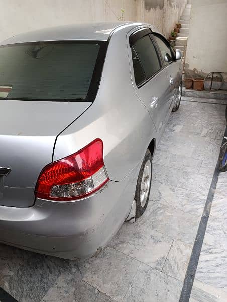 Toyota Belta 2006 silver colour 5