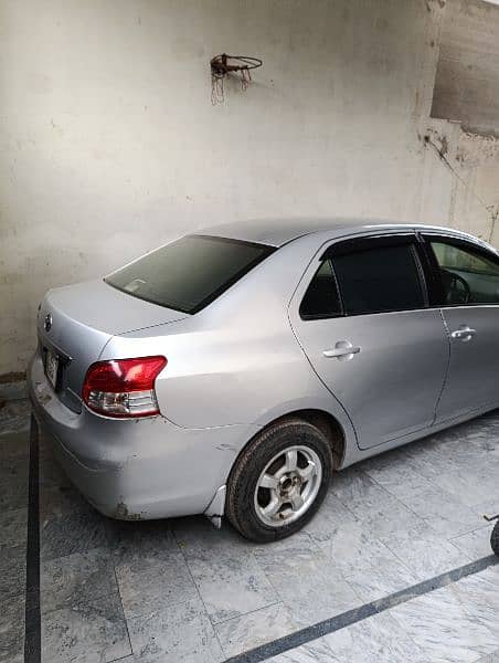 Toyota Belta 2006 silver colour 7