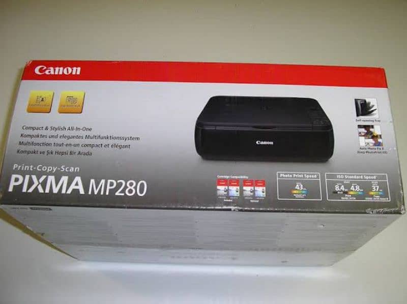 Canon Pixma MP280 Printer and scanner 0