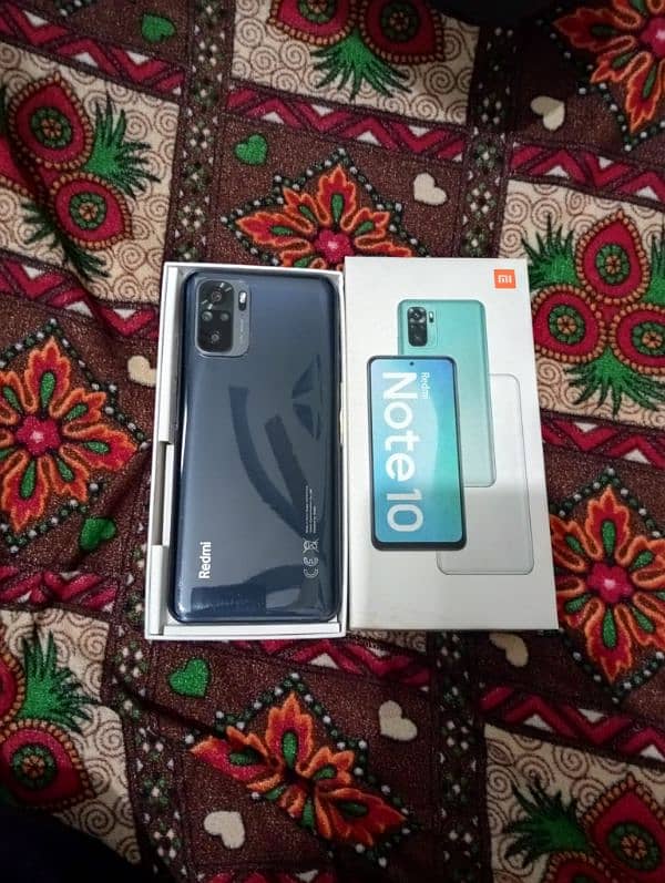 REDMI NOTE 10 BOX+CHARGER 20/20 EXCHANGE POSSIBLE WITH GOOD PHONES 1