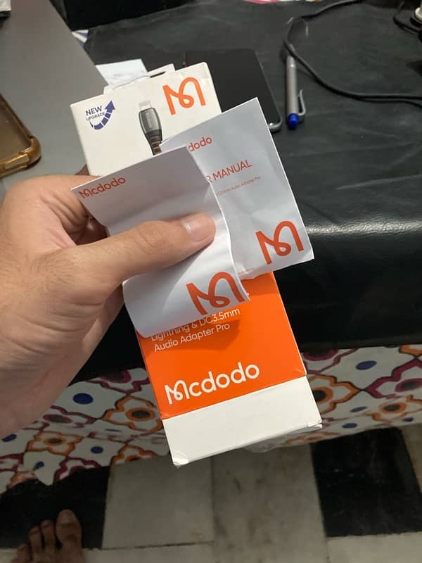 MC DODO ORIGINAL SPLITER/connector for IPHONE FOR GAMING 10/10 conditi 2