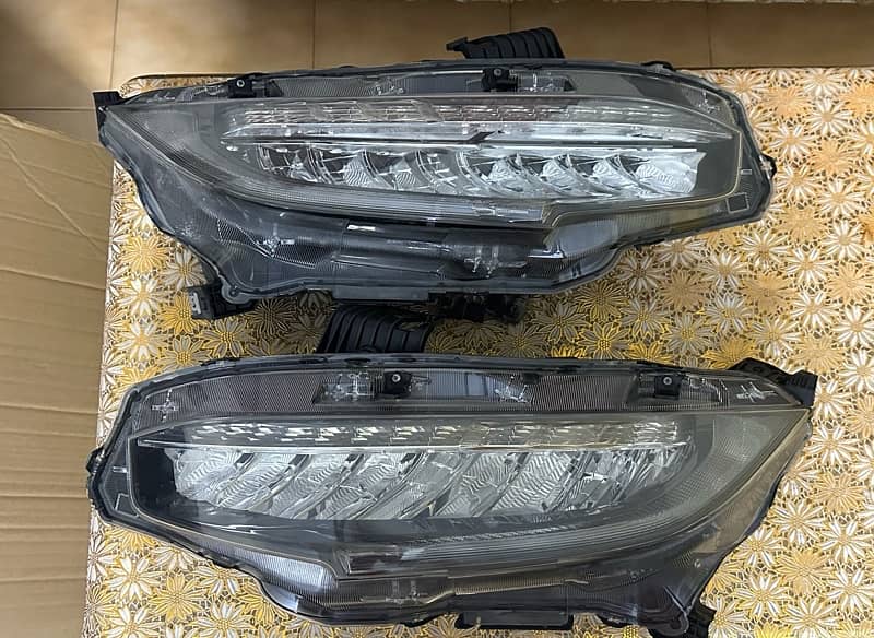 honda civic x original headlights 3