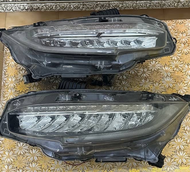 honda civic x original headlights 4