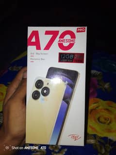 itel A70 4+8GB ram 256GB only 20days used exchange posibal