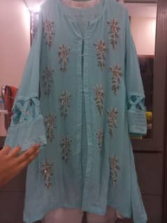 orignal wardrobe kurti with plazzo ( change)brand.