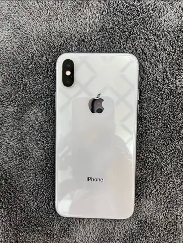 I phone x pta approved 64 gb True Tone on battery service 79 health 5