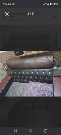 6 Sofa set (3 Seater +2 Seater +1 Seater) 0