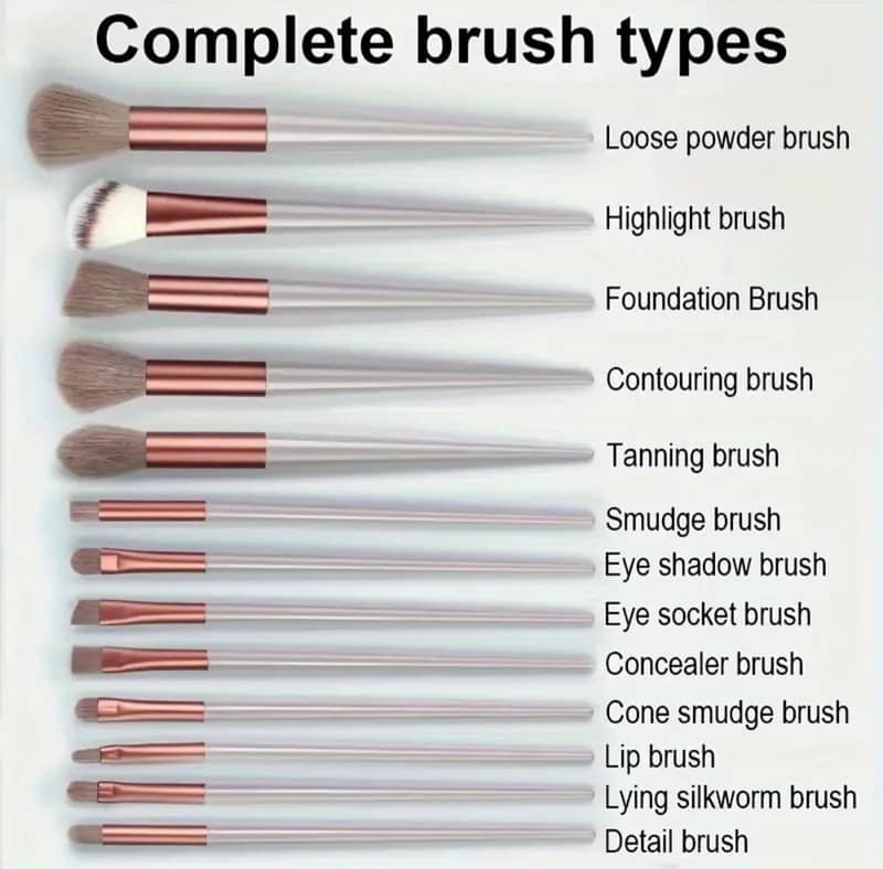 13 Pieces Professional Make up Brushes 0