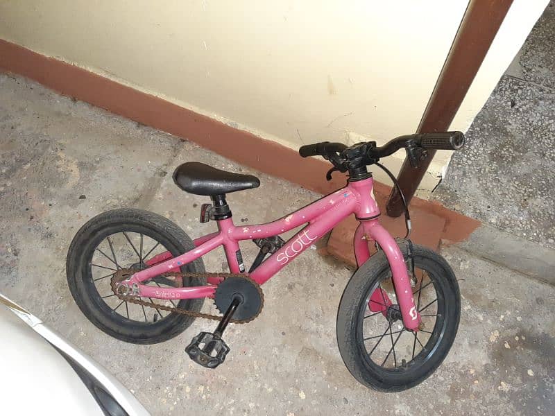 pure Aluminium bicycle for little girls 0