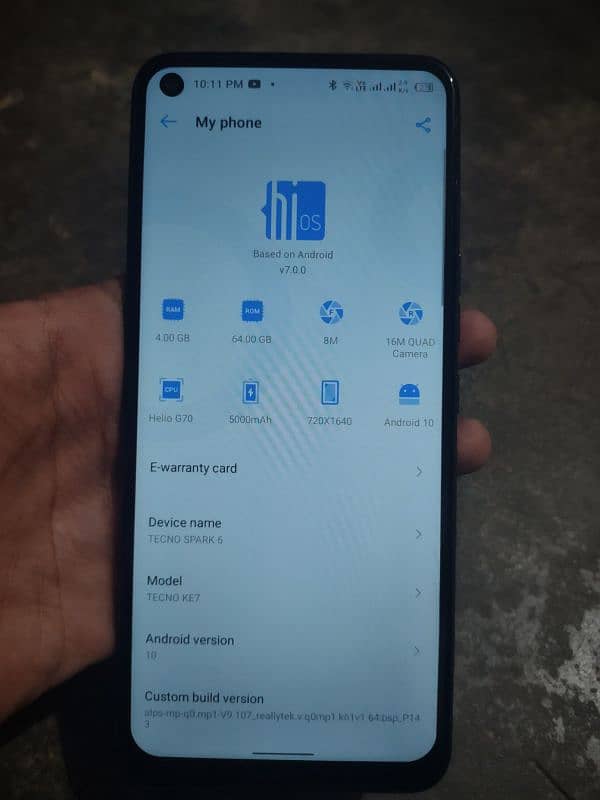 I'm Selling My Tecno Spark 6 1